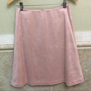 Calvin Klein Pink Skirt Size 0 Feels like suede